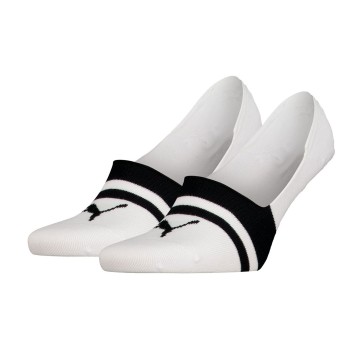 Puma Strømper 2P Heriatge Mid Cut Footie Socks Hvid Str 39/42