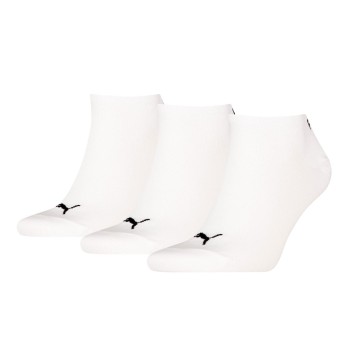 Puma Strømper 3P Sneaker Socks Hvid Str 35/38