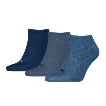 Puma Strømper 3P Sneaker Socks Jeansblå Str 35/38