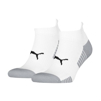 Puma Strømper 2P Sport Cushioned Sneaker Socks Hvid Str 43/46