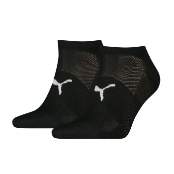Puma Strømper 2P Sport Light Sneaker Socks Sort Str 35/38