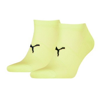 Puma Strømper 2P Sport Light Sneaker Socks Gul Str 35/38