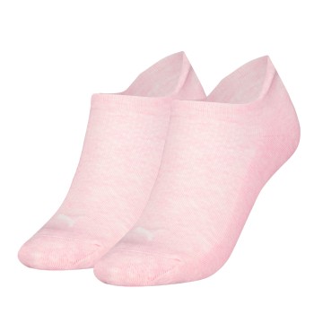 Puma Strømper 2P Women Cushioned Sneaker Socks Lyserosa Str 39/42 Dame