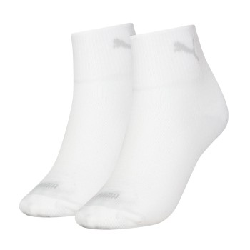 Puma Strømper 2P Women Quarter Socks Hvid Str 39/42 Dame