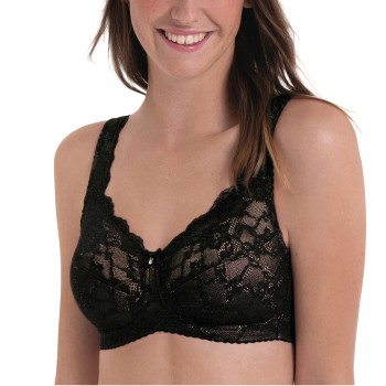 Rosa Faia Bh Bobette Comfort bra Sort nylon G 105 Dame