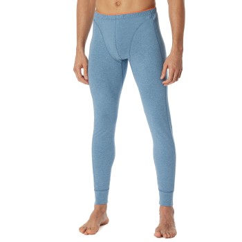 Schiesser Lange Underbukser 95-5 Original Long Underpants Blå bomuld Large Herre