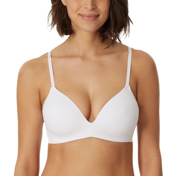 Schiesser BH Invisible Soft Bra With Underwired Bra Hvid C 75 Dame