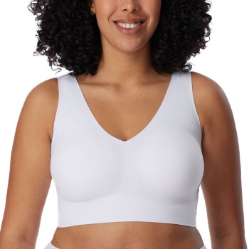 Schiesser Bh Invisible Soft Bralette Hvid 44 Dame