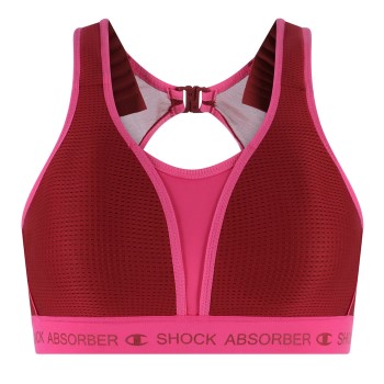 Shock Absorber BH Ultimate Run Padded Bra Rosa/Rød F 85 Dame