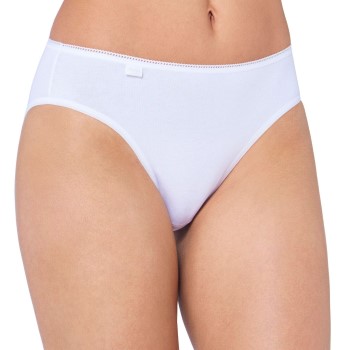 Sloggi Trusser 3P 24 7 Cotton Tai Briefs Hvid bomuld 38 Dame