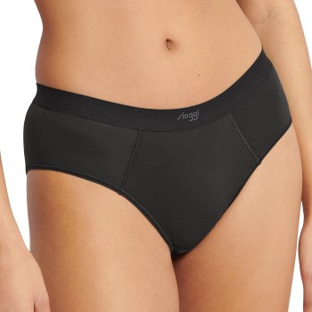 Sloggi Trusser 2P Ever Ease Hipster Briefs Sort bomuld X-Large Dame