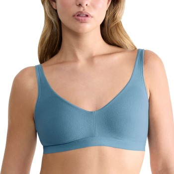Sloggi Bh Ever Ease Soft Bra Blå Medium Dame