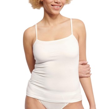 Sloggi Ever Ease Spaghetti Top Hvid bomuld X-Large Dame