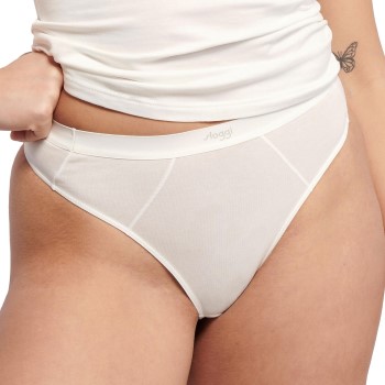 Sloggi Trusser 2P Ever Ease String Briefs Hvid bomuld XX-Large Dame