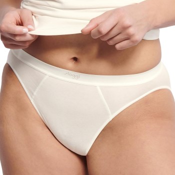 Sloggi Trusser 2P Ever Ease Tai Briefs Hvid bomuld XX-Large Dame