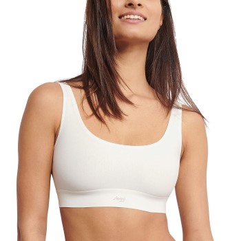 Sloggi Bh Ever Ease Top Hvid Large Dame