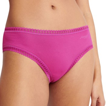Sloggi Trusser 3P GO Crush Hipster Briefs Rosa bomuld X-Small Dame
