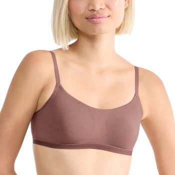 Sloggi Bh GO Daily Cotton Top Mørkrosa  Small Dame