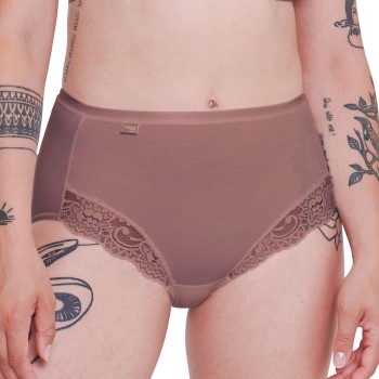 Sloggi Trusser 2P Romance Maxi Mørkrosa  54 Dame