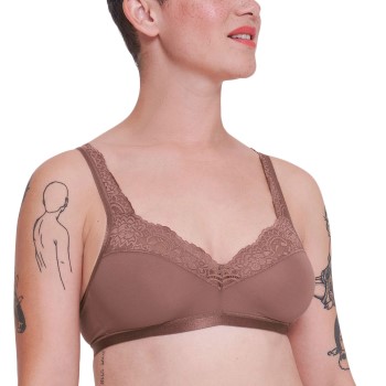 Sloggi BH 2P Romance SI BH Mørkrosa  A 75 Dame