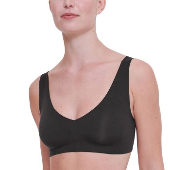 Sloggi BH ZERO Feel 2 0 Bralette Sort Large Dame