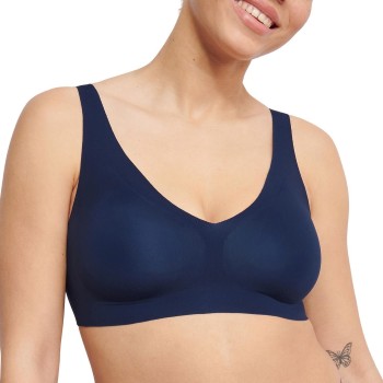 Sloggi BH ZERO Feel 2 0 Bralette Marineblå Small Dame