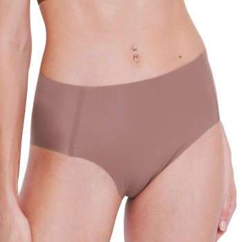 Sloggi Trusser ZERO Feel 2 0 High Waist Brief Brun X-Small Dame