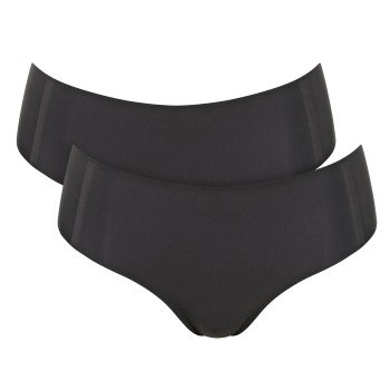 Sloggi Trusser 2P ZERO Feel 2 0 Hipster C2P Sort X-Large Dame