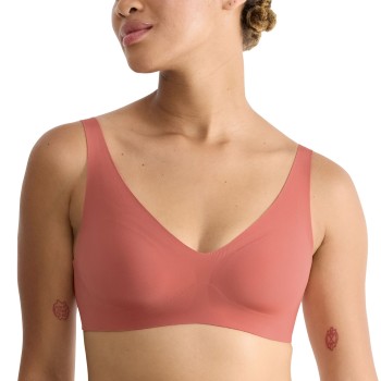 Sloggi Bh Zero Feel 2 0 Soft Bra Rustorange Large Dame