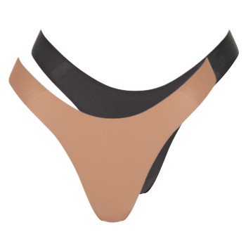 Sloggi Trusser 2P ZERO Feel 2 0 Tiny Tanga C2P Flerfarvet X-Large Dame