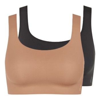 Sloggi Bh 2P ZERO Feel 2 0 Top C2P Flerfarvet XX-Large Dame