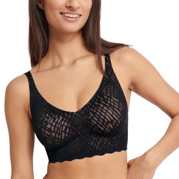 Sloggi BH ZERO Feel Bliss Bralette Sort Medium Dame