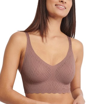 Sloggi Bh ZERO Feel Bliss Bralette Brun Medium Dame