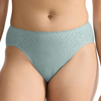 Sloggi Trusser ZERO Feel Bliss High Leg Brief Lysegrøn X-Large Dame