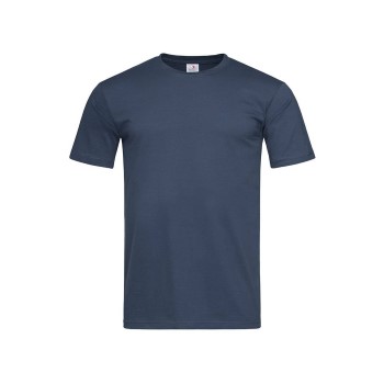Stedman Classic-T Fitted For Men Marineblå bomuld Small Herre
