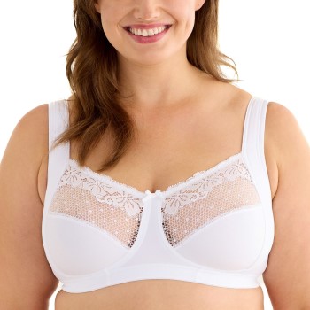Swegmark Bh Delight Soft Bra Hvid polyamid C 105 Dame