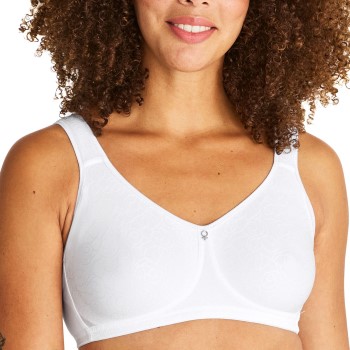 Swegmark BH Lovely Agnes Prosthetic Soft Bra Hvid polyamid D 85 Dame