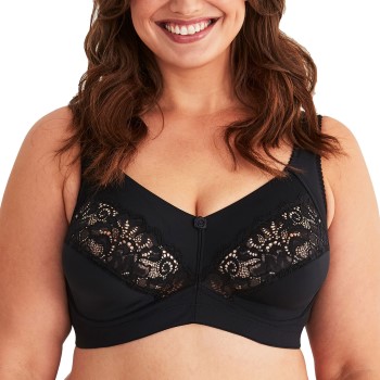 Swegmark BH Meadow- blød og strækbar Sort A 80 Dame