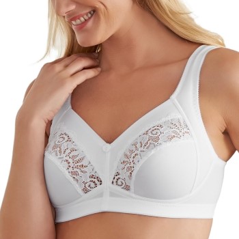 Swegmark BH Meadow- blød og strækbar Hvid E 80 Dame
