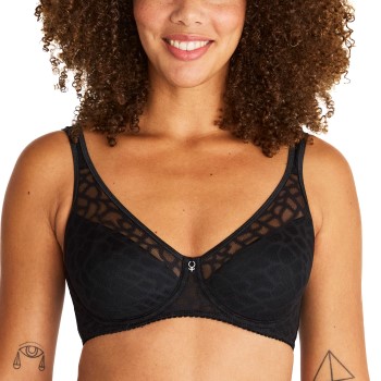 Swegmark BH Rita Icon Padded Wire Bra Sort E 85 Dame