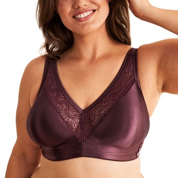 Swegmark BH Stars - blød usynlig Blomme polyamid C 100 Dame