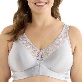 Swegmark BH Stars - blød usynlig Sølvgrå polyamid E 90 Dame