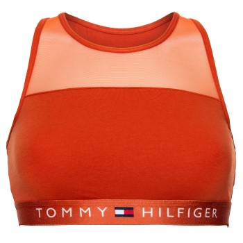 Tommy Hilfiger BH Bralette Orange bomuld Large Dame
