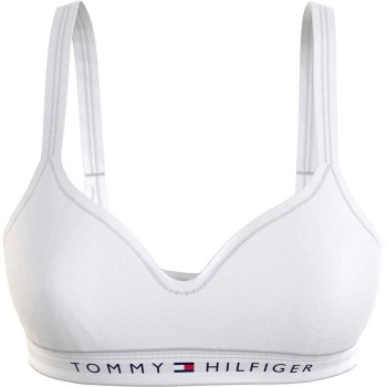 Tommy Hilfiger Bh Bralette Lift Hvid økologisk bomuld Large Dame