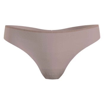 Tommy Hilfiger Trusser Essential Invisible Thong Beige X-Large Dame