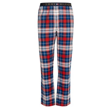 Tommy Hilfiger Flannel Pant Rød Mønster  Large Herre