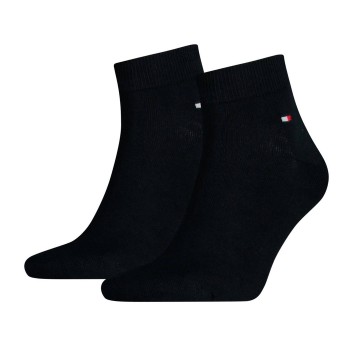 Tommy Hilfiger Strømper 2P Men Quarter Sock Marineblå Str 47/49 Herre