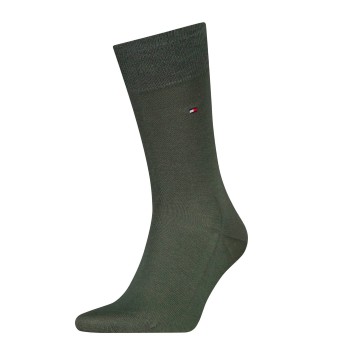 Tommy Hilfiger Legwear Tommy Hilfiger Strømper Premium Wool Socks Mørkgrå  Str 47/48 Herre