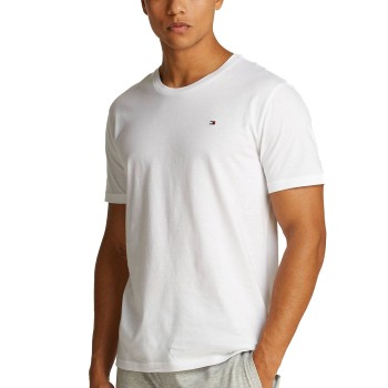 Tommy Hilfiger 3P Signature Embroidery T-Shirt Hvid bomuld Large Herre