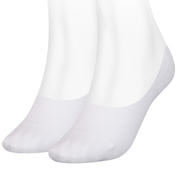Tommy Hilfiger Legwear Tommy Hilfiger Strømper 2P Women Footie Socks Hvid Str 39/42 Dame
